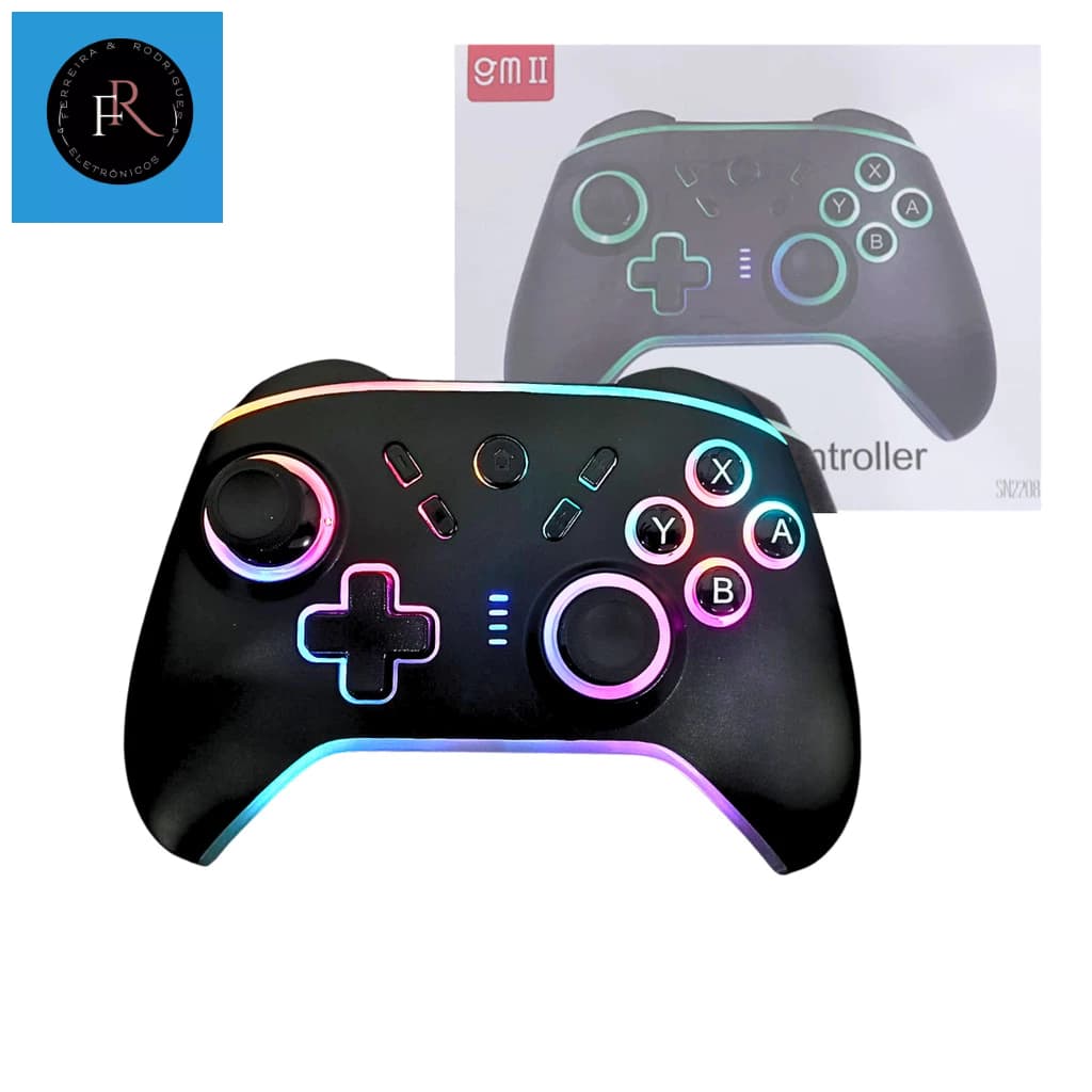 Controle Gamer Sem Fio Celular Joystick Manete Bluetooth 2.4G T&Z SN2208 / PRO-A