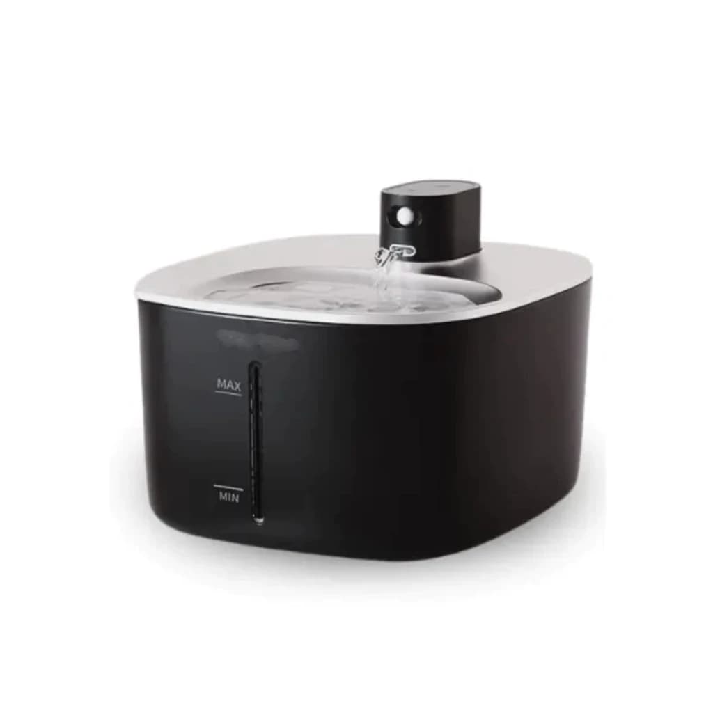Preto - Bebedouro Inox Flow Wireless