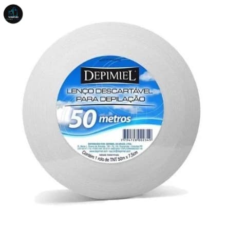 Rolo Tnt Descartável  Para Depilação 50 Metros - Depimiel