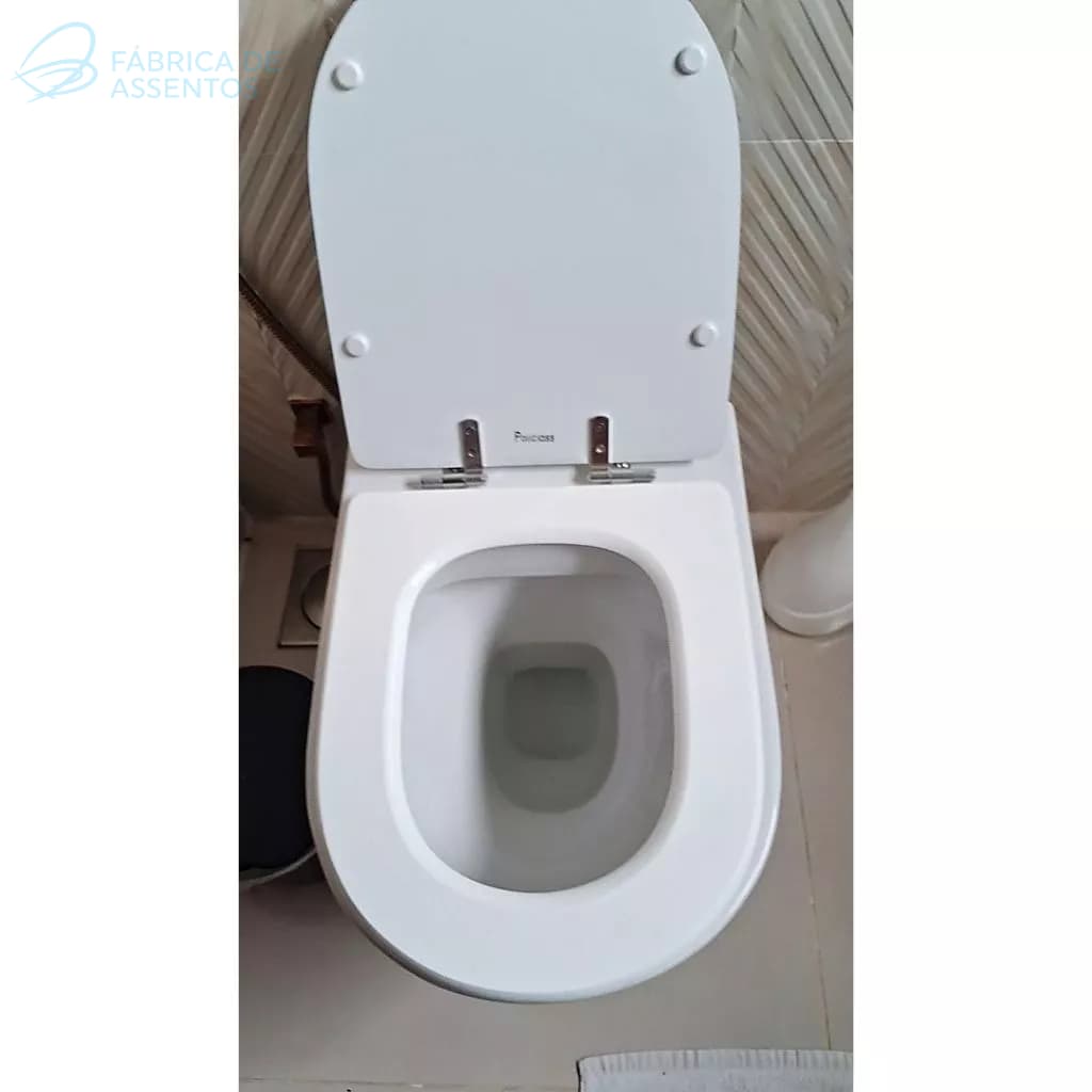 Assento Sanitário Carrara- Para vaso deca branco