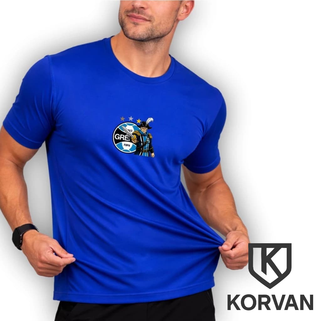 Camisa Camiseta Dry Fit Masculino GR3M1O 01 Maromba Corrida Treino Esporte Academia Passeio