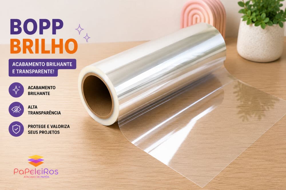 Bopp Brilho - Bobina de 10 metros