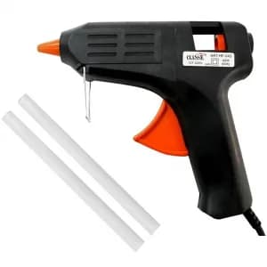 Pistola de Cola Quente Grande + Bastões de Cola - Kit de 5 a 30 Unidades