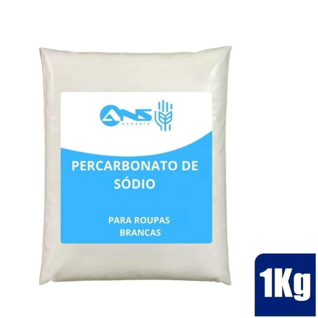 Percarbonato de Sódio 100% Puro Limpeza em Geral Tira Manchas Roupas Brancas e Coloridas