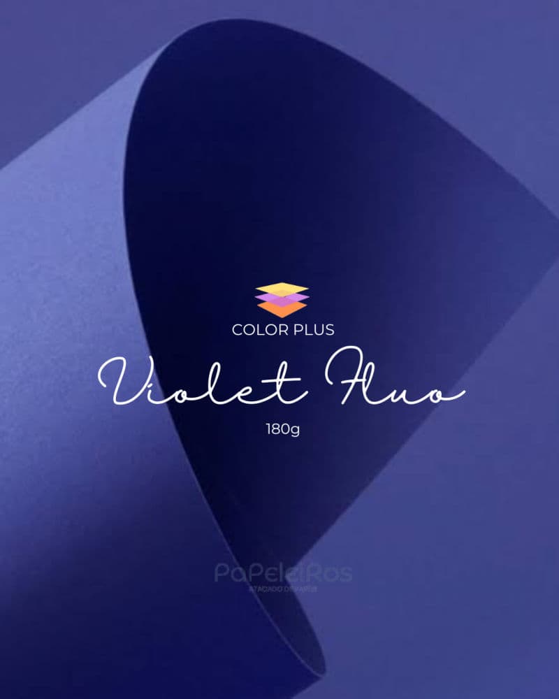 Color Plus Violet Fluo 180g A4