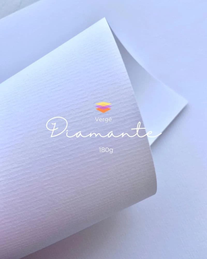 Papel Vergê Diamante -  180g A4