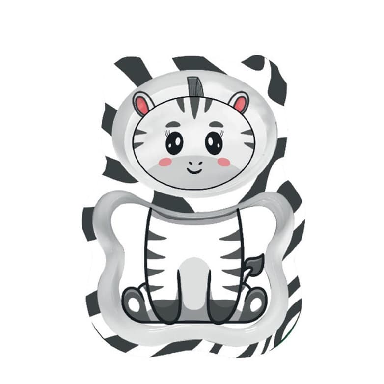 ECOKITCHEN - PRATO P/ REFEICAO INFANTIL TIGRE 22X16X2,7 CM