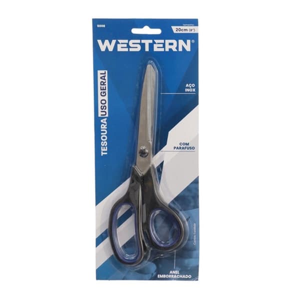 TESOURA USO GERAL 8,5" 21,50CM
