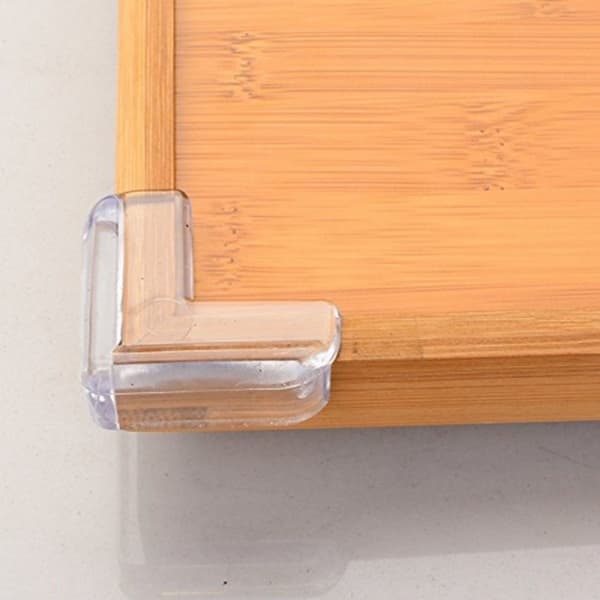 12 Unidades Protetores De Quina Silicone Mesa Segurança Para Crianças E Bebes Proteção Anti-colisão