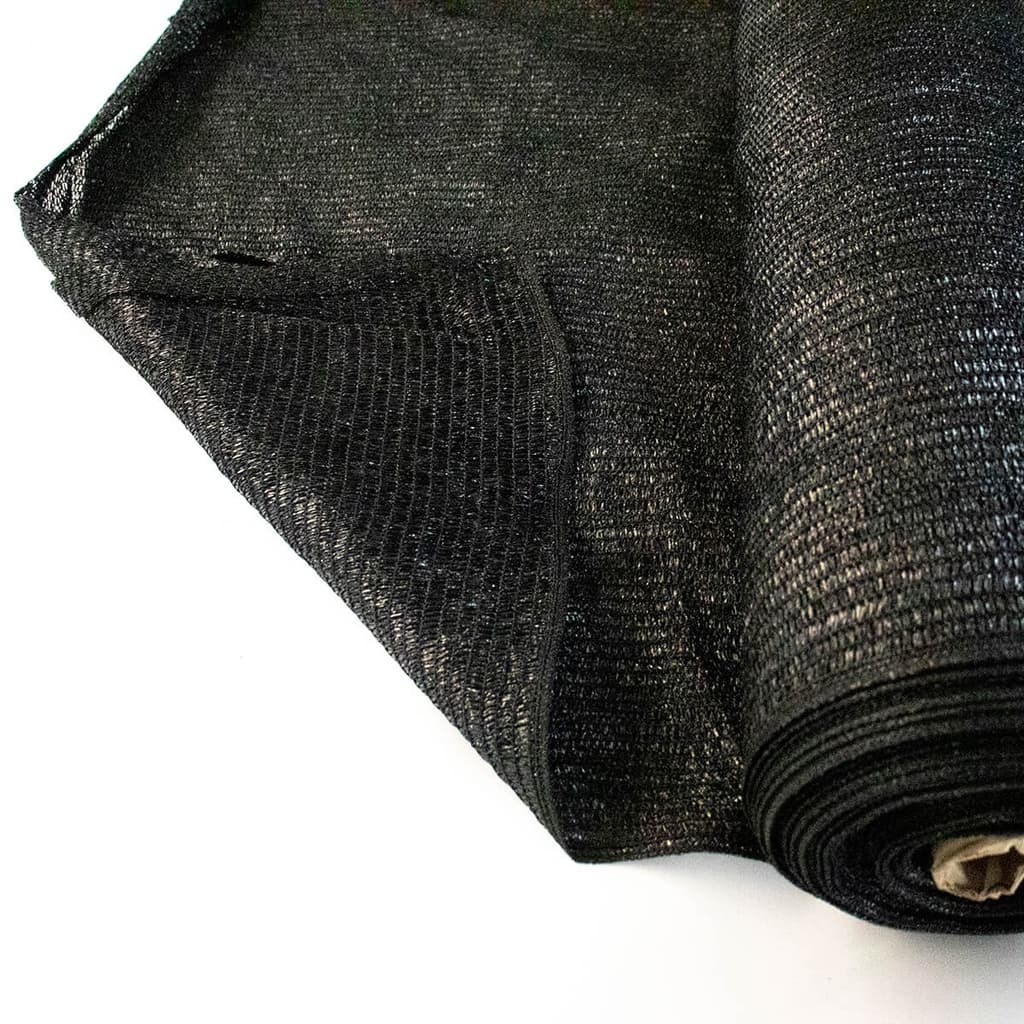 Tela Sombrite Raschel 70% 10x11m Preta Proteção e Sombreamento de Estufa Horta Flores Anti UV