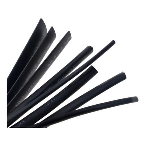 Kit Tubo Espaguete Termo Retrátil 3mm 4mm 5mm 6mm 1mt Cada.