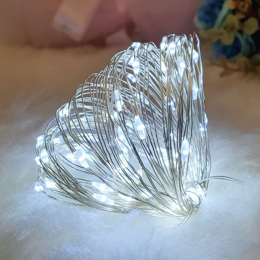 4 Pcs Luzes De Fada Luzes De LED 2metros Luzes De Fio Cobre Para Festa Em Casa De Casamento Decoração De Natal