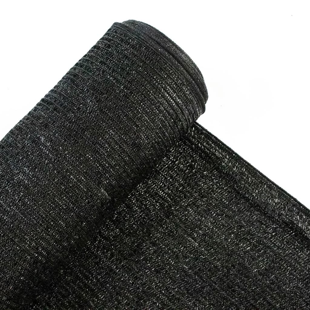 Tela Sombrite Raschel 70% 12x6m Preta Proteção e Sombreamento de Estufa Horta Flores Anti UV