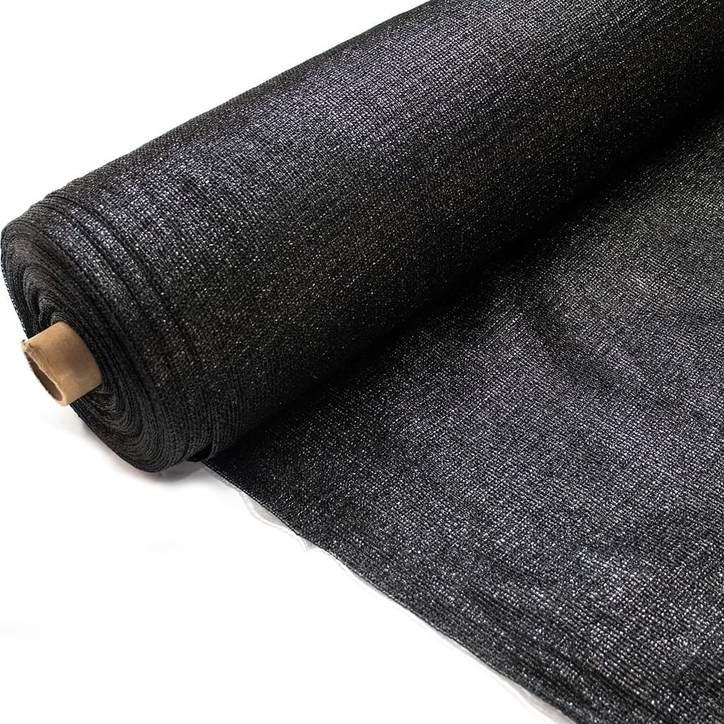 Tela Sombrite Raschel 80% 10x12m Preta Proteção e Sombreamento de Estufa Horta Flores Anti UV