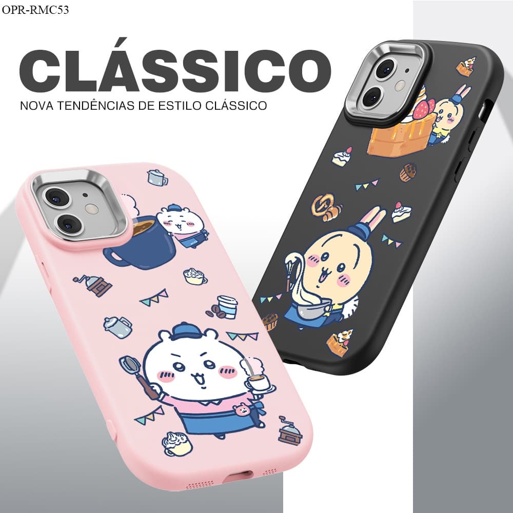 Capinha Adorável Capinha Realme C61 C53 C55 C51 C35 C63 C67 Note 60 60X 50 4G 5G Capa Para Celular De Chiikawa PDD0547