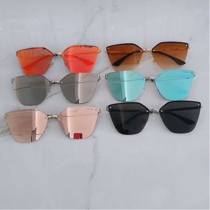 Óculos De Sol Masculino/Feminino Quadrado/Refletivo/Lente De Uma PeçaÓculos De Sol Masculino/Feminino Quadrado/Refletivo