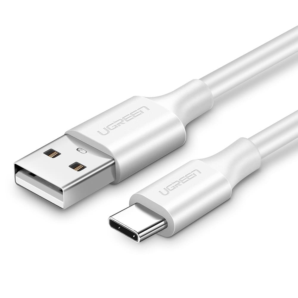 Cabo Dados Ugreen US287 Usb 2.0 p Usb Tipo C 1,5m Branco