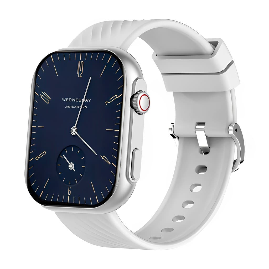Relógio Smartwatch Zwear Zw03 Tela 2.3 pol. Prata