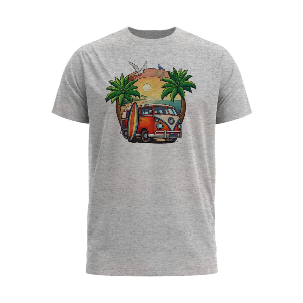 Camiseta Kombi Surg Praia Viagem Motorhome