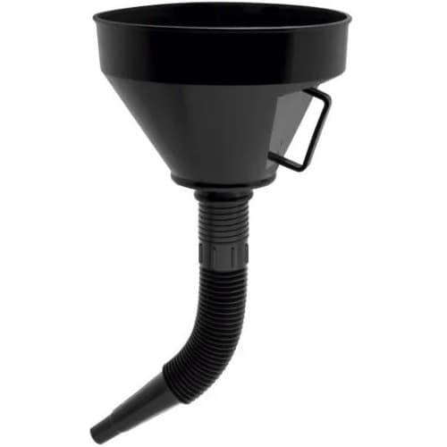 Funil Flexivel Para Combustível Para GM Tracker Spin S10 com Alça Peneira e Bico Preto