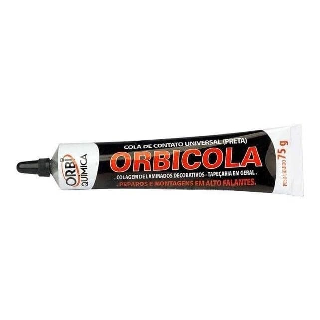 Cola Preta Para Reparo De Alto Falante 75 Gr