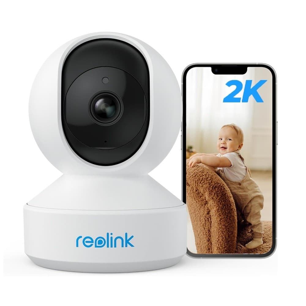 Câmera de Segurança Reolink E1 WiFi App Celular Branca