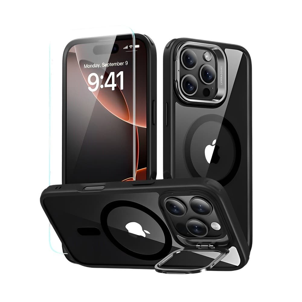 Capa Stash Stand + Película Vidro Esr iPhone 16 Pro Max