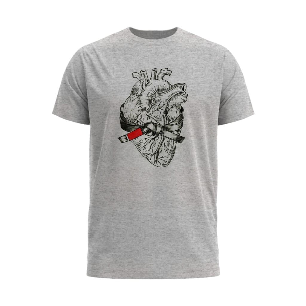 Camiseta Jiu Jitsu Coração Faixa