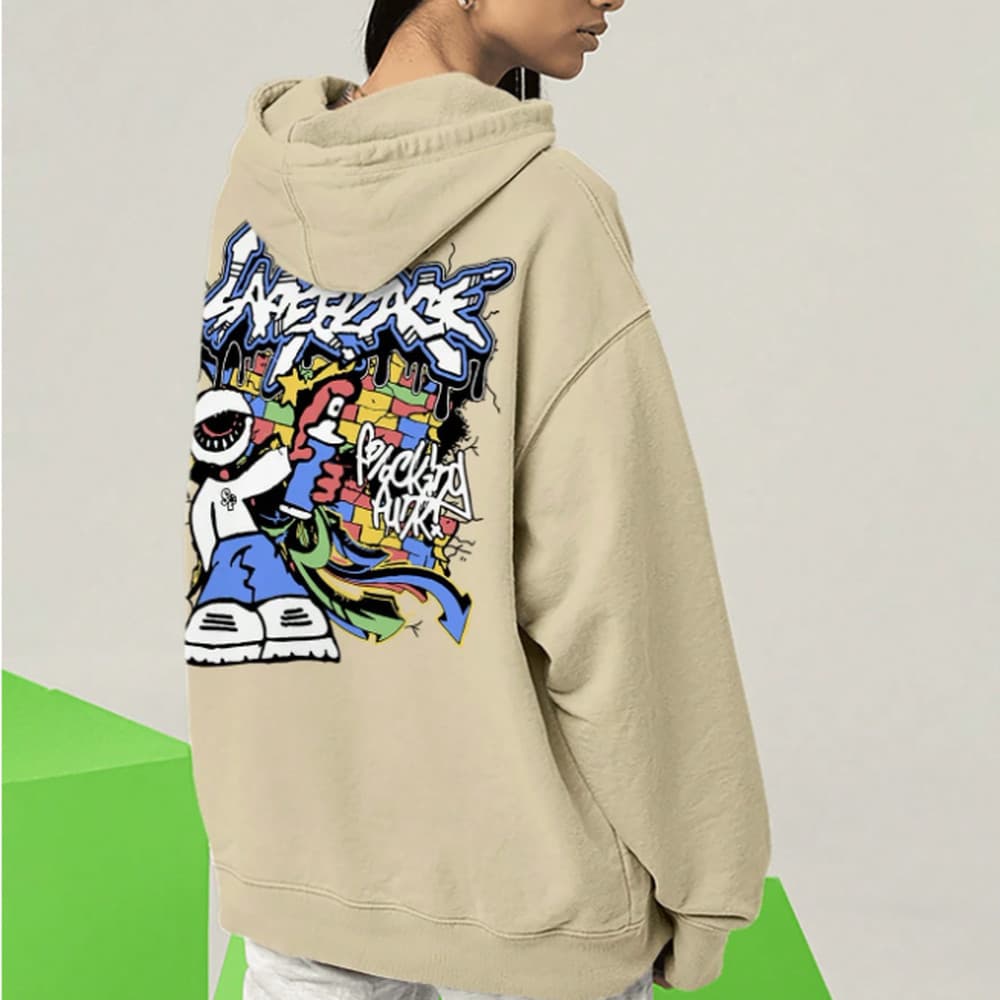 Moletom StreetWear Algodão Estampado Premium Confortável