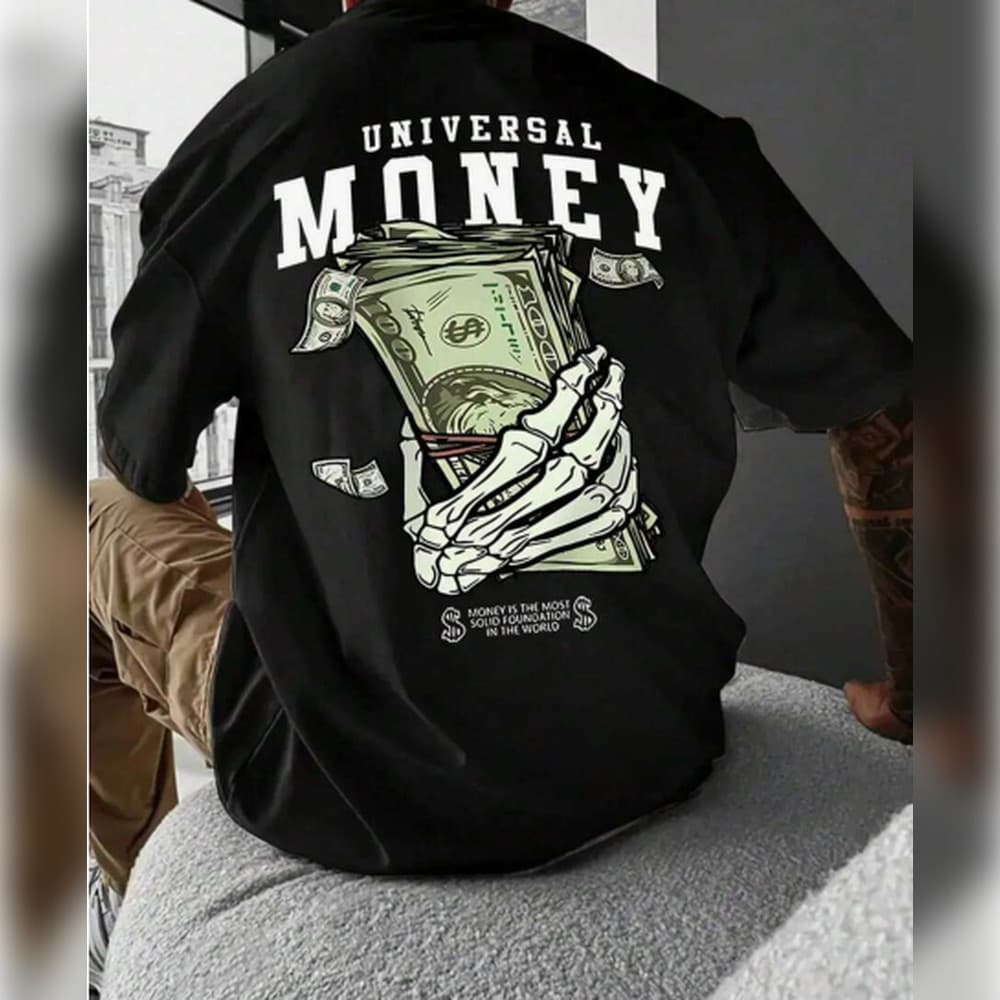 Camiseta Algodão Toque Leve Oversized Street