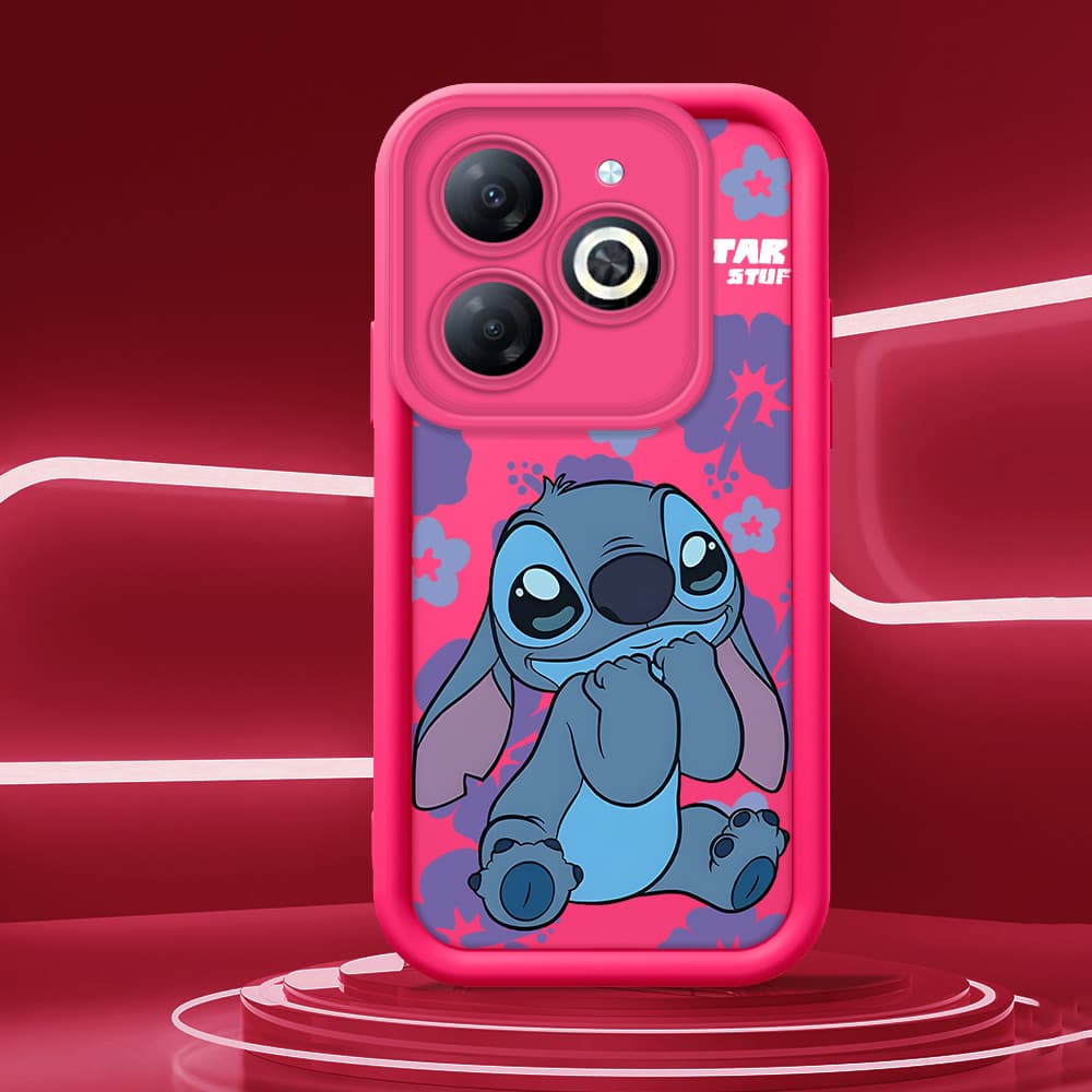Capinha Para Infinix Smart 8 Pro HD Plus Hot 40i Tecno Spark 20 20C Pop 8 Go 2024 Stitch Capa De Case Para Celular 1346