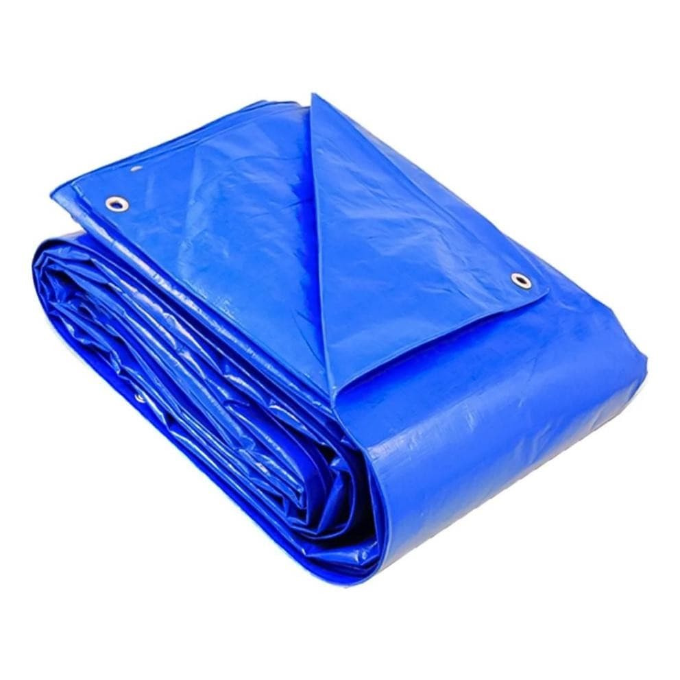 Lona Multiuso Azul 3x3m  Camping, Obra E Mais
