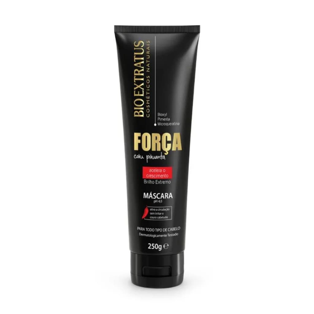 Máscara Força com Pimenta 250g - Bio Extratus Original