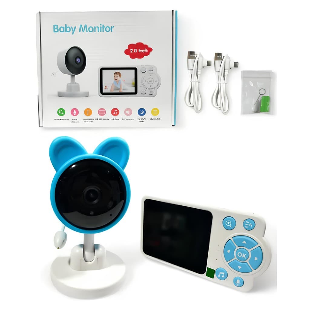 Babá Eletrônica Baby Câmera com Monitor de Vídeo HD