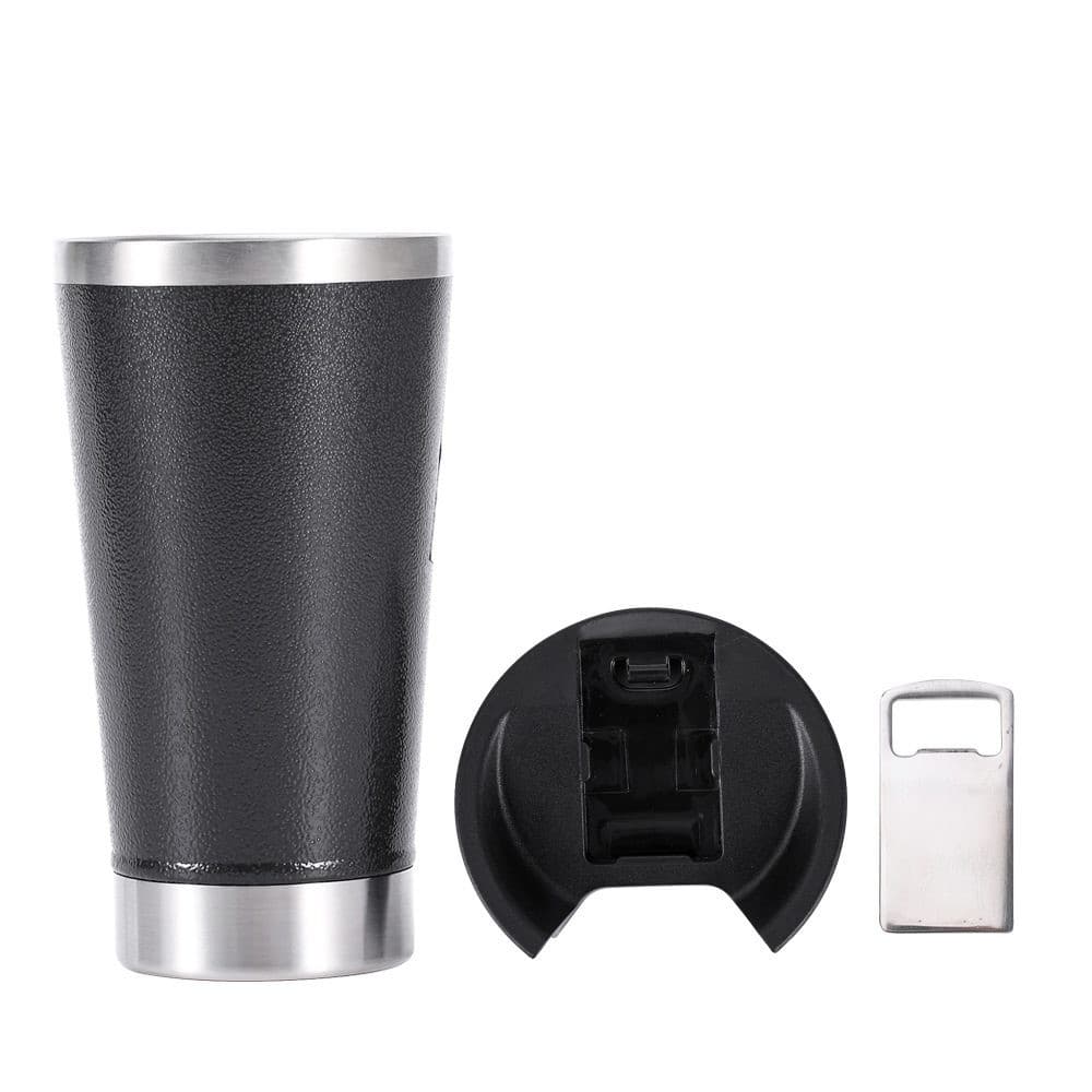 Copo Térmico de 473ml com Tampa e Abridor - Sem Estampa