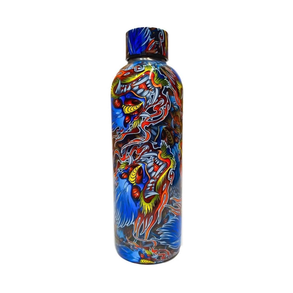 Garrafa Térmica de Inox Estampada 450 ml - Golden Rio