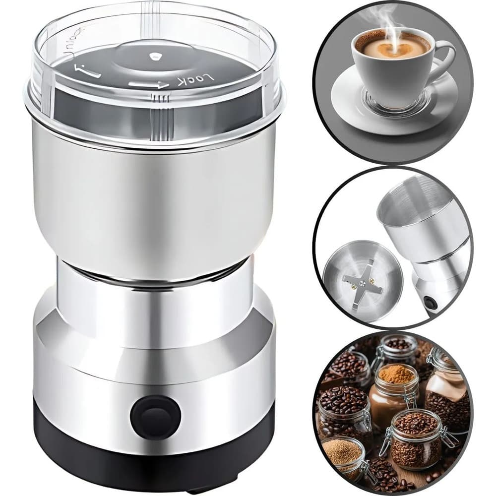 Moedor Elétrico P/ Café e Temperos 150w Compacto Premium