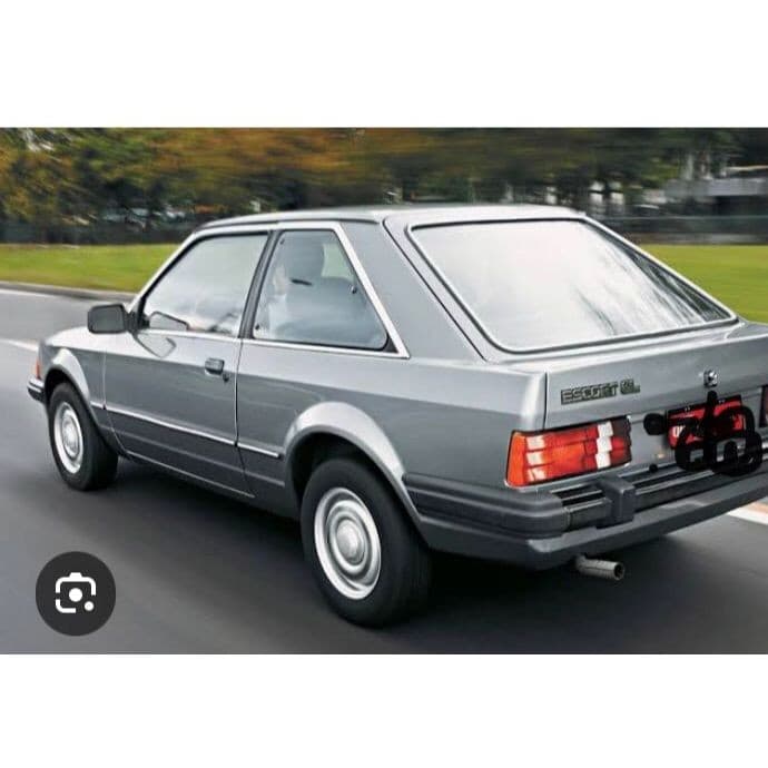 Par Amortecedor Mola a Gás Pistão Porta Malas Ford Escort L GL GLS GLX 1984 a 1992