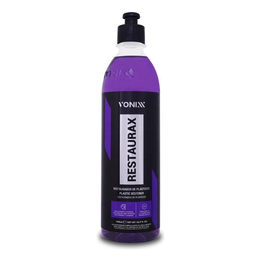 Restaurador Revitalizador de Plastico Restaurax 500ML Vonixx