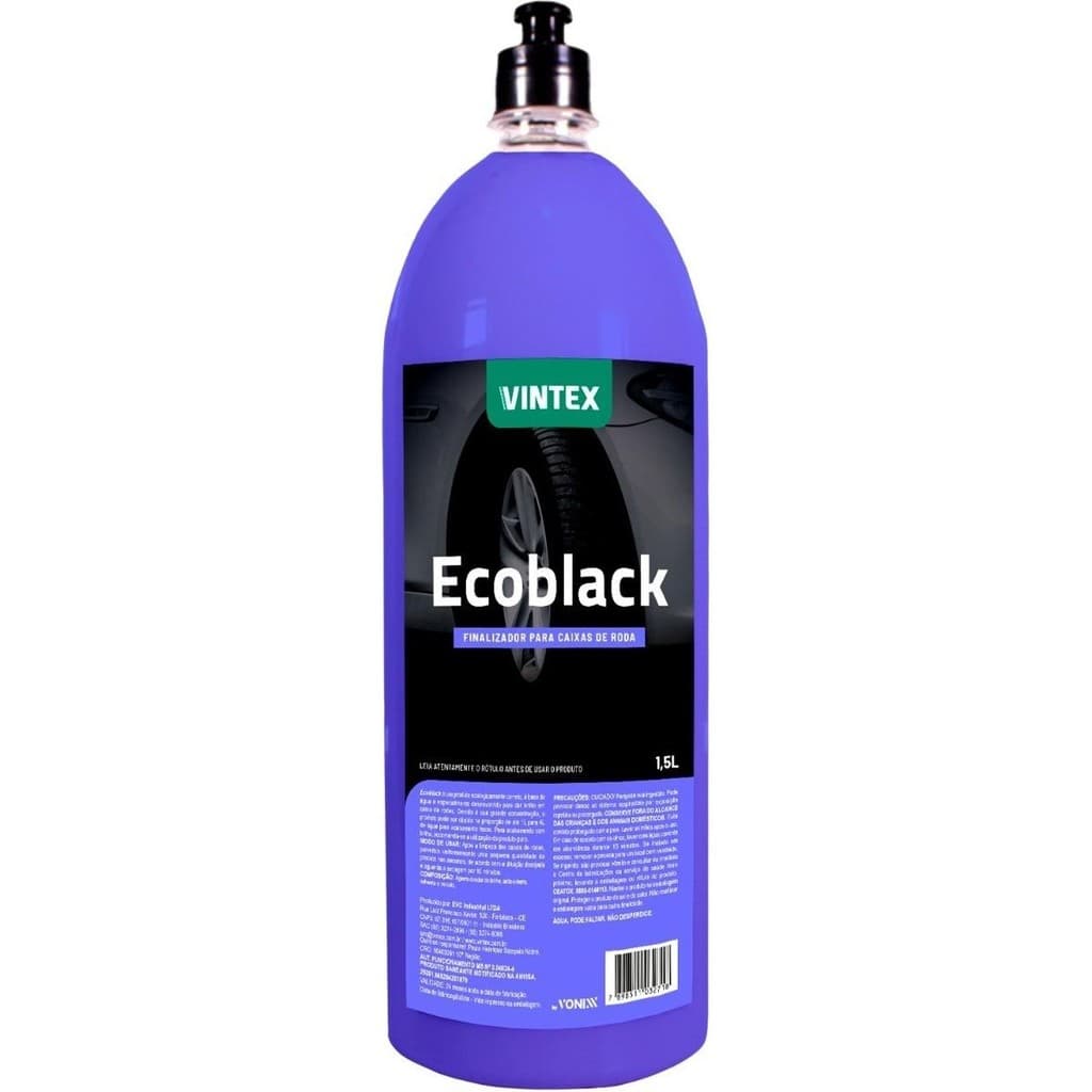 Protetor Finalizador Para Caixa De Roda Ecoblack Vonix 1,5l