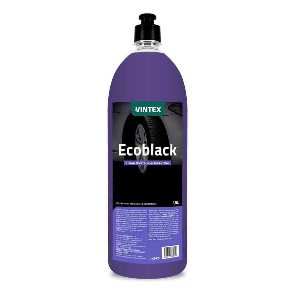 Finalizador Para Caixa De Rodas Ecoblack 1,5 Litros Vonixx