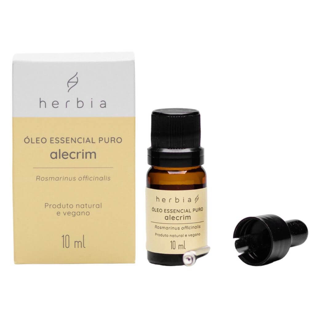 Óleo Essencial Alecrim Natural e Vegano