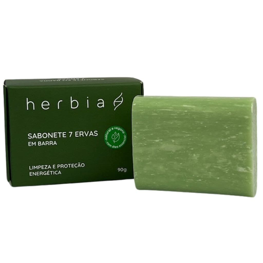 Sabonete 7 Ervas Natural e Vegano