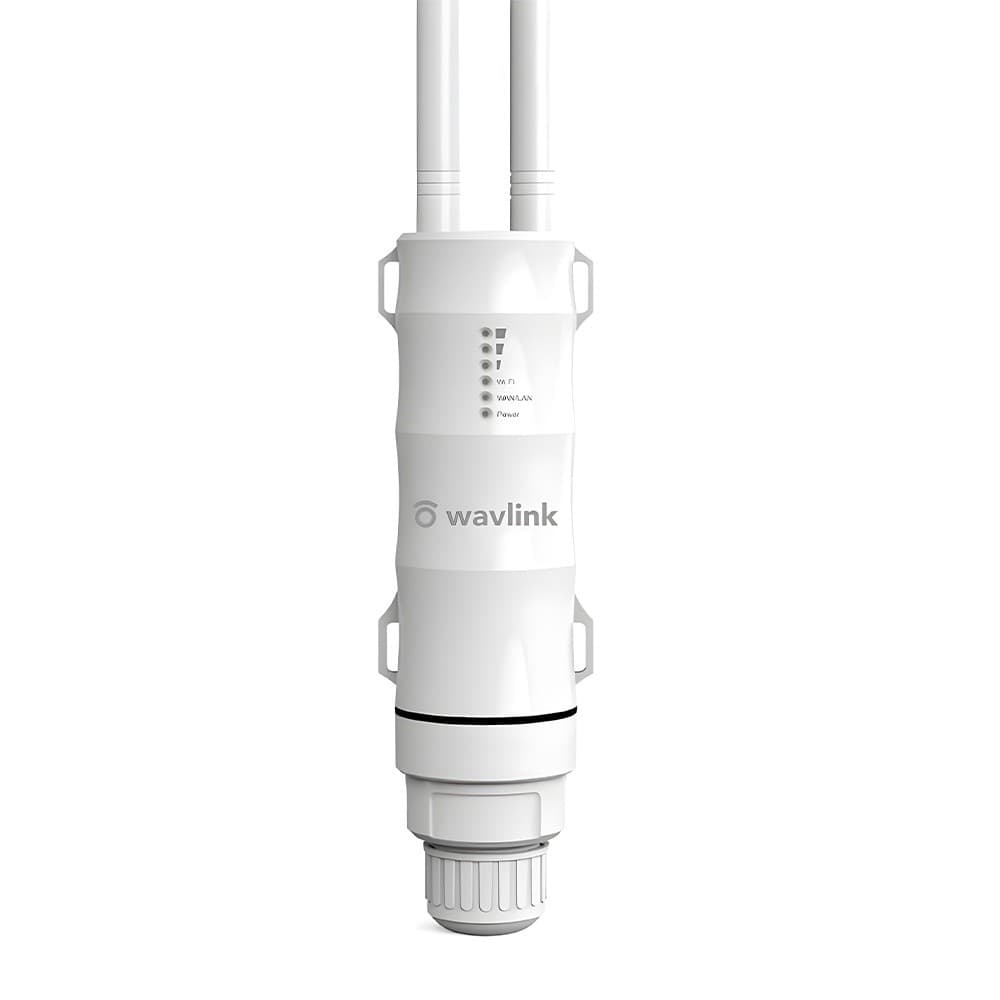 Antena Wi-Fi Uso Externo Wavlink AC600 Dual-Band Branco