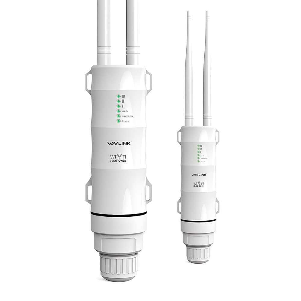 Roteador WiFi Uso Externo Wavlink N300 300Mbps Branco