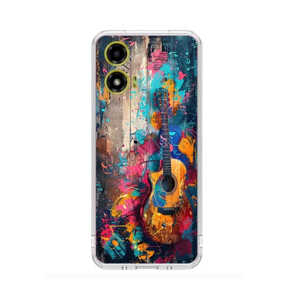 Capa Capinha Para Moto G85 5G Personalizada - Violão