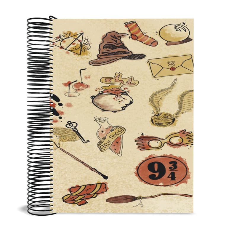 Caderno universitário Harry Potter 1 Matéria universitario AB