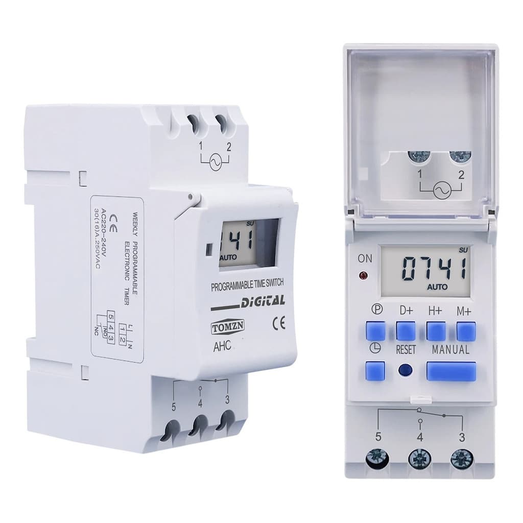 Temporizador 220V 30A - 16 Eventos Diários