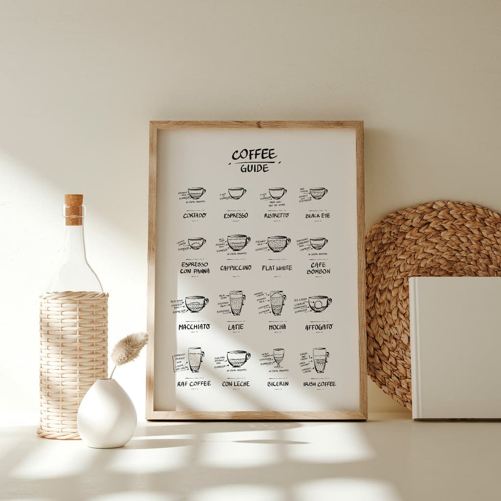 Quadro Decorativo Para Cafeteria Cozinha Gourmet Cantinho do Café Com Moldura