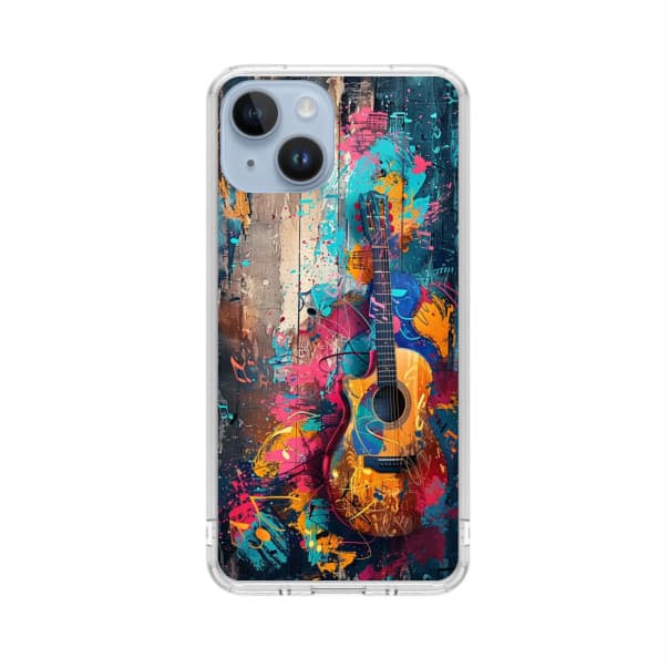 Capa Capinha Para Iphone 15 Personalizada - Violão